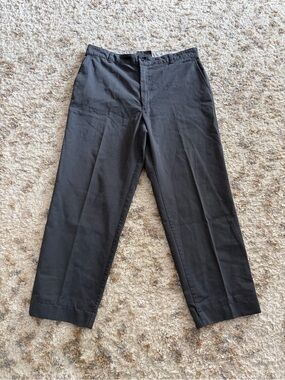 Red Kap Men's Classic Dark Gray Straight-Leg Pants